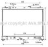 MAZDA CY0315200F Radiator, engine cooling